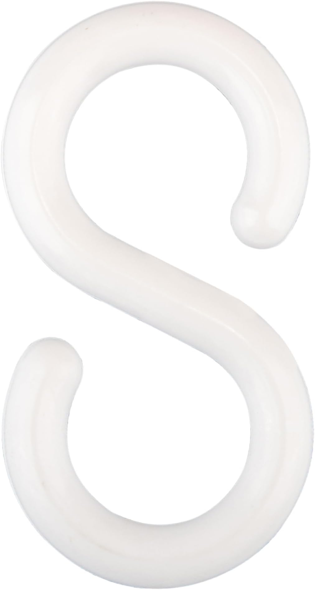 Mr. Chain S-Hook, 2-Inch, White, Pack of 25 (50301-25)