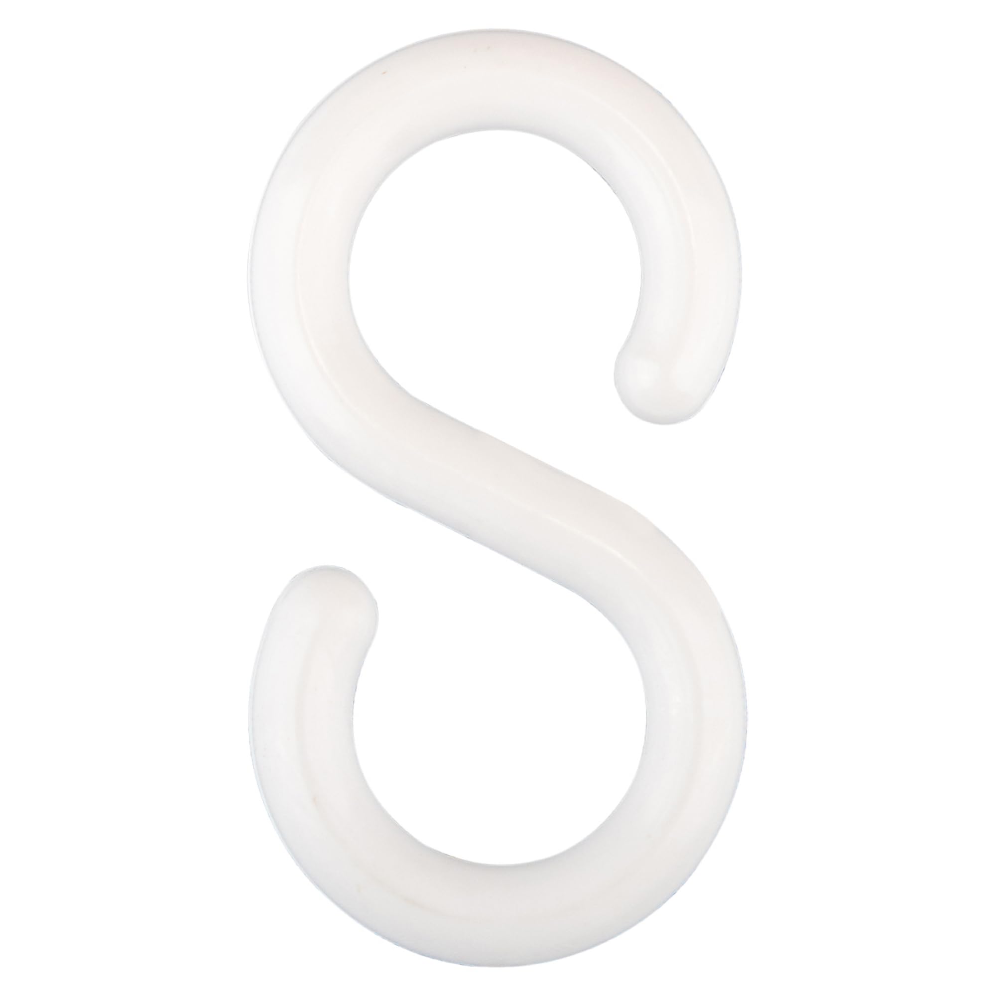 Mr. Chain S-Hook, 2-Inch, White, Pack of 25 (50301-25)