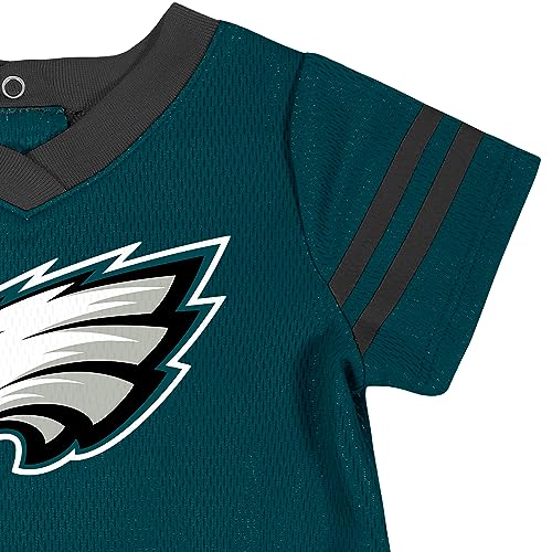 Image of Gerber NFL Baby Girls Jersey Dress and Diaper Cover