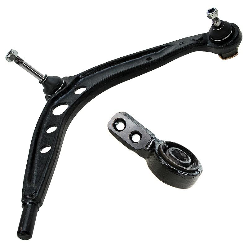 ATEC Germany 1x braccio di controllo asse anteriore inferiore destro, 1x cuscinetto braccio di controllo inferiore destro Compatibile con BMW Serie 3 (E36) Z3 (E36)