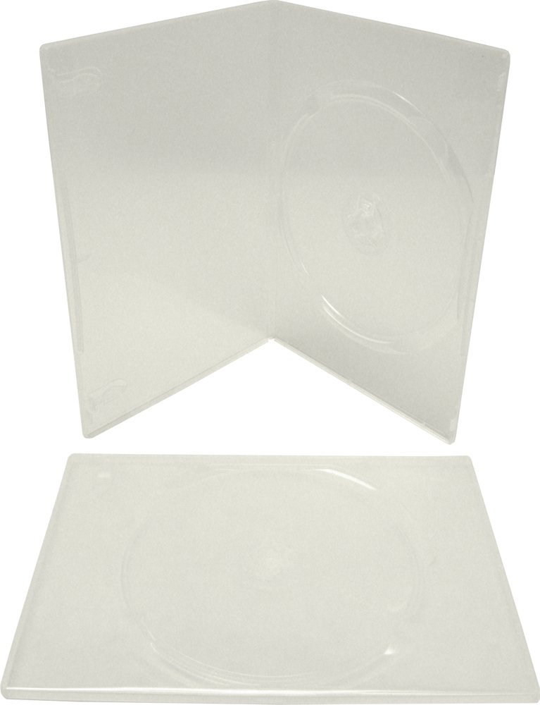 100 Red Color Paper CD Sleeves with Window & Flap