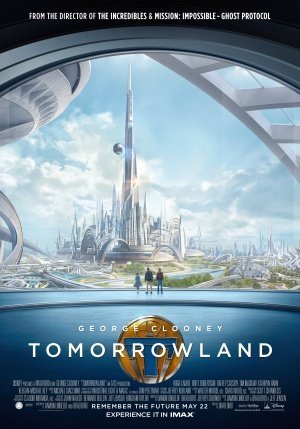 Amazon.com: Jionk? Tomorrowland Movie Poster 24 x 36