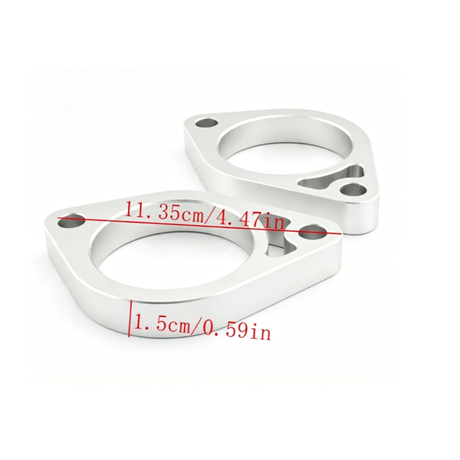 2 Pezzi Rialzi Manubr da 15 Mm Comodo