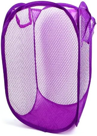 XIKEDUO Deluxe Foldable Pop-Up Hamper/Purple