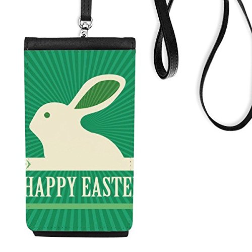 Portefeuille téléphone mignon lapin de Pâques pour vos sorties