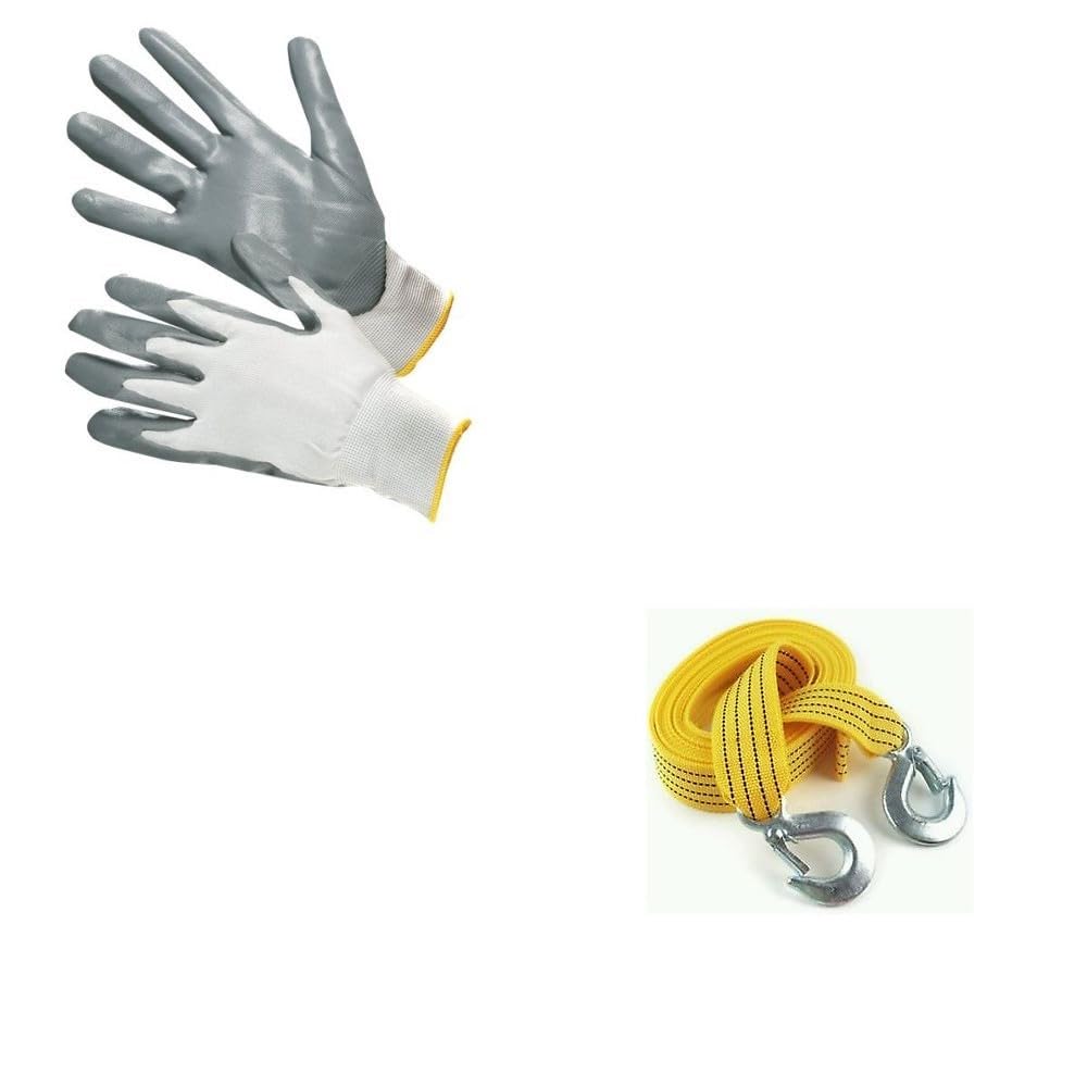Compatible con Hyundai Kona Kit DE Carretera para Coches Y Otros VEHÍCULOS SOS Kit DE CONDUCCIÓN DE Seguridad DE Emergencia para Coches Gato PANTÓGRAFO+5 ARTÍCULOS