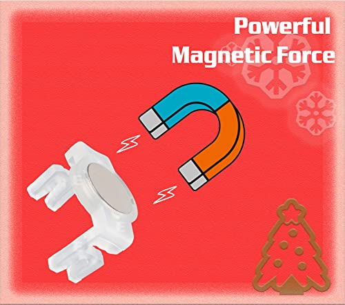 Encoidoz magnetic christmas light clips for e17-c9 holiday lighting sockets,outdoor lighting hooks 3 Encoidoz magnetic christmas light clips for e17-c9 holiday lighting sockets,outdoor lighting hooks - image 4