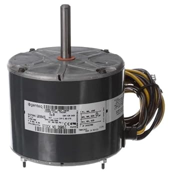 3S051 | Carrier Condenser Motor 5KCP39HGWB04S 1/4 hp, 1100 RPM, 460V Genteq