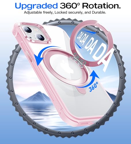 Coque iPhone 13 antichoc rose parfaite pour regarder vos vidéos