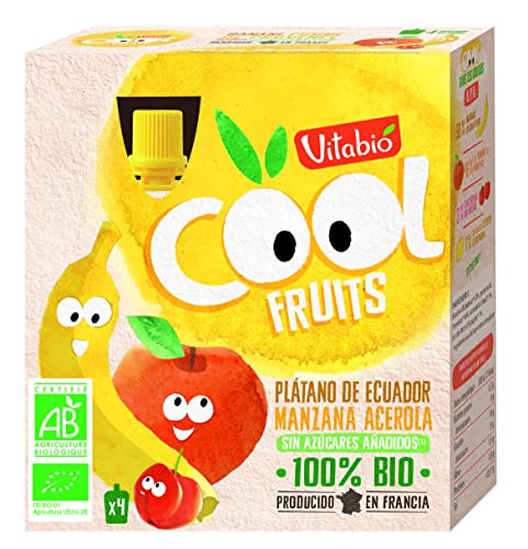PACK COOL FRUITS PLATANO MANZANA 4x90g