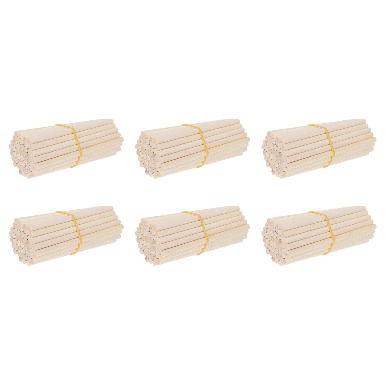 500 Piezas Palitos de Madera para Helado Bastones de Bricolaje