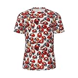 Photo Gallery yanyu maglietta da uomo con stampa coccinella, comoda, a maniche corte, leggera, per palestra, corsa, abbigliamento casual, nero, 6xl Photo Gallery yanyu maglietta da uomo con stampa coccinella, comoda, a maniche corte, leggera, per palestra, corsa, abbigliamento casual, nero, 6xl