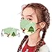 Produktbild PcLeam Mundschutz Face Cover Weihnachten Karikatur Drucken Jungen MäDchen Waschbar Bandana Atmungsaktiv Halstuch Winddicht Face Scarf Weihnachten Geschenk Festlich Nikolaus Elk(C4)