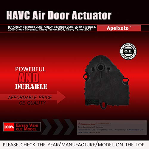 image for Apeixoto HVAC Heater Blend Door Actuator Replaces # 15-73952, 52495593