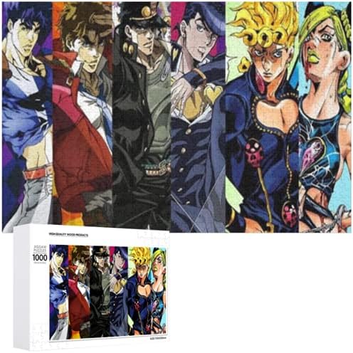 ジョジョの奇妙な冒険 アニメ パズル 萌えグッズ 木製 パズル 1000ピース ジグソーパズル 子供 大人 ジョジョの奇妙な冒険 アニメ パズル 萌えグッズ 木製 パズル 1000ピース ジグソーパズル 子供 大人