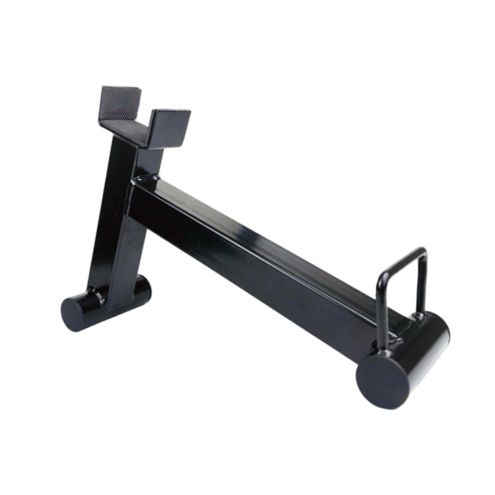 Supporto per Bilanciere da Stacco da Terra, Accessorio per Sollevamento Pesi in Acciaio, Design Ergonomico, Forma Intuitiva per Palestra E Allenamento