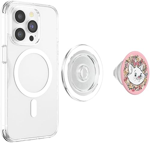 Miniatura 10 de Disney Aristocats Marie - PopSockets intercambiables con diseño floral