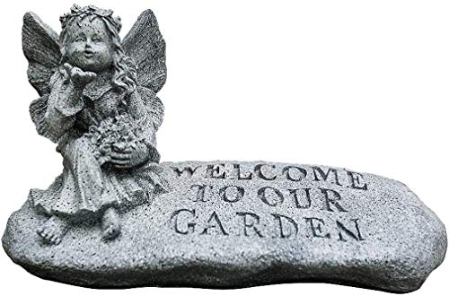 Statue d'ange ZXQUEGF pour embellir une pépinière et créer un paysage zen