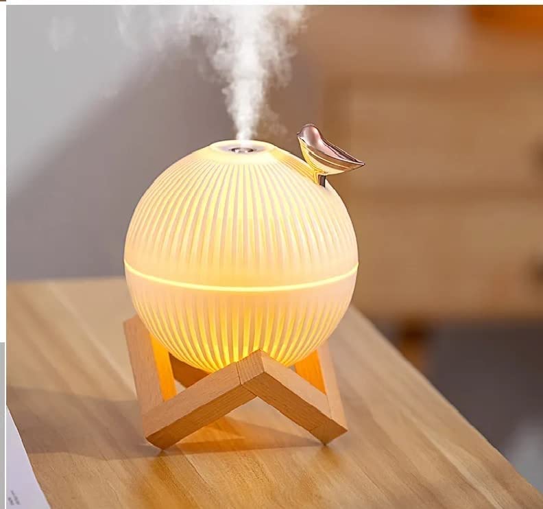 JM SELLER Humidifier 3D Moon Lamp Humidifier with LED 3 Colors Night Light USB Aromatherapy Diffuser Wood Stand Desk Humidifier (B0C1NZ6R14) Amazon Price History, Amazon Price Tracker