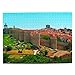 España Las murallas de Ávila Rompecabezas para Adultos, 500 Piezas de Madera, Regalo de Viaje, Recuerdo, 20.4 x 15 Pulgadas