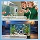 Aquarium-Thermometer – Mini Thermometer Aquarium Digital mit Hochpräzisionssensor und Led für Fischbehälter, Süßwasser- und Meerwasser-Aquarien