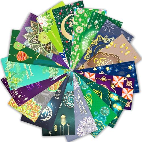 Eid Money Envelopes Mubarak Envelope Bulk 18 pieces with