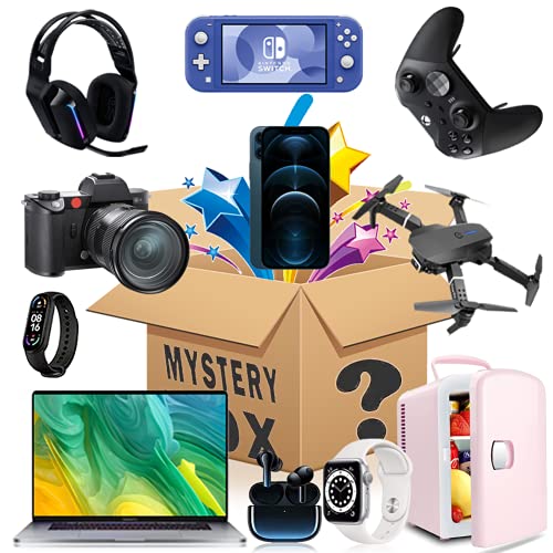 A Gift Package Full of Mystery for Electronic Products exciting to Open The Box. Different Surprises and Unexpected Gifts.-075,