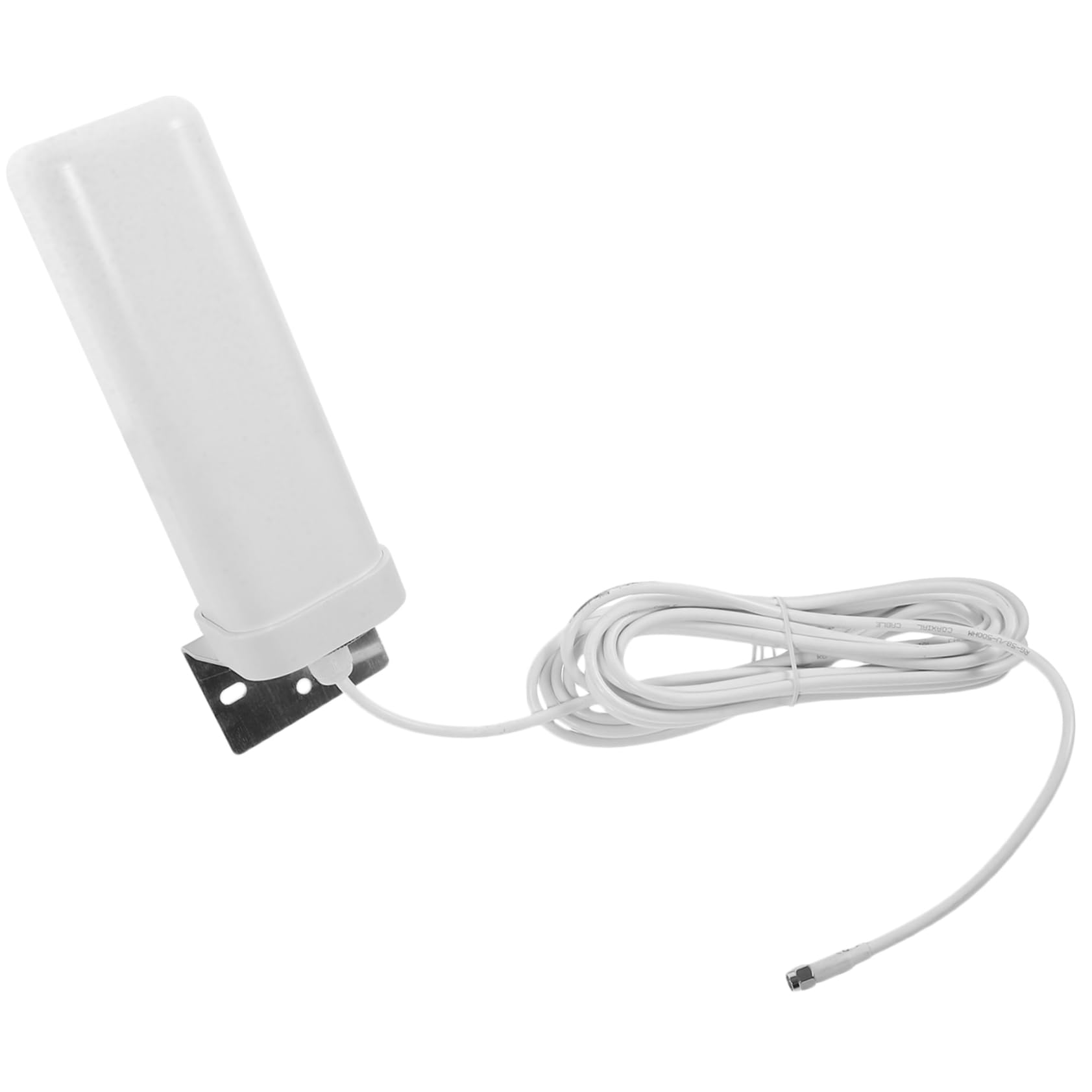 Antenna Omnidirezionale 3g 4g Lte 16-18dbi Bianco per Router e Modem | 698-960/1710-2700mhz, 50 Ohm, Uso Interno ed Esterno, Metallo e Plastica