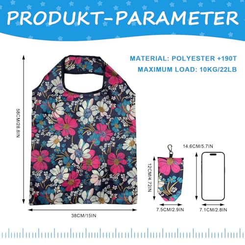 6-Pack Foldable Polyester Tote