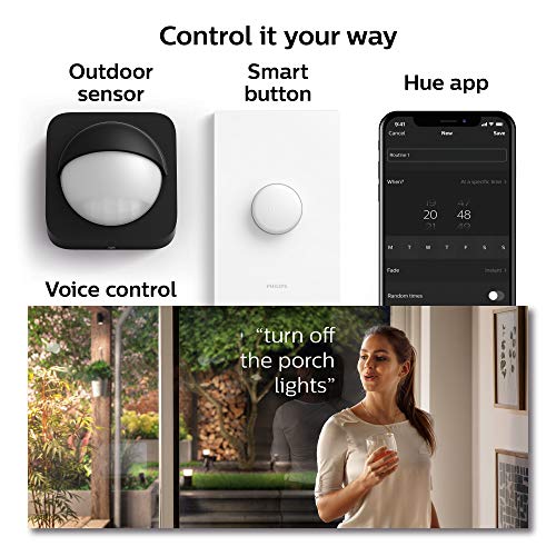 Philips Hue Discover Outdoor White & Color Ambiance Smart Floodlight (Hue Hub Required, Smart Light Works With Alexa, Apple Homekit And Google Assistant) #TOP5
