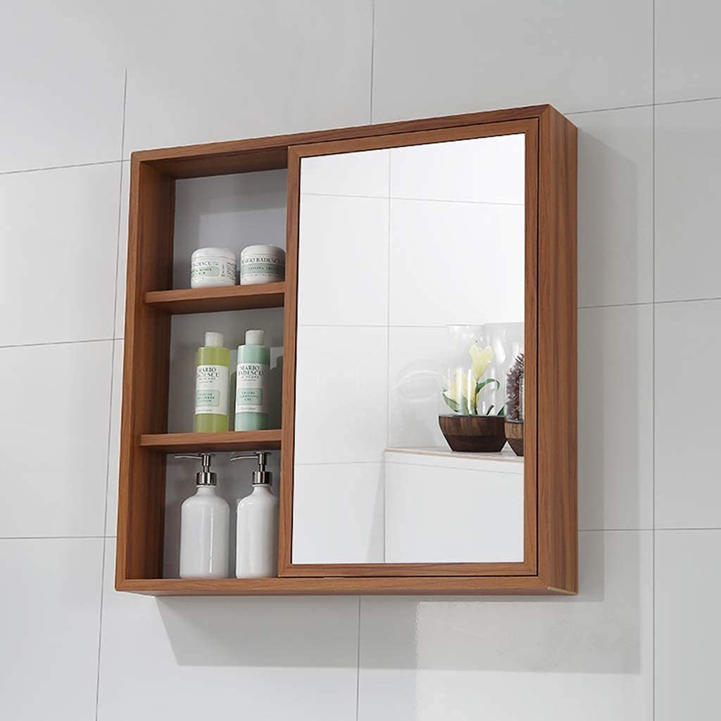 GArcan Gabinete con Espejo para baño, botiquines, gabinete para baño, Espejo para Colgar en la paRot, gabinete con Espejo para el hogar, gabinete de Almacenamiento, Espejo para baño, para Colgar en