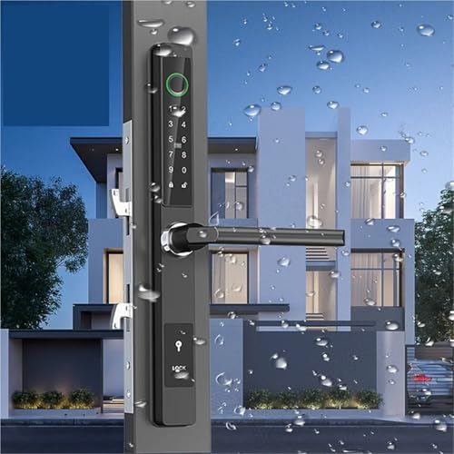 Serrure connectée Bluetooth avec code RFID et empreinte digitale - 7