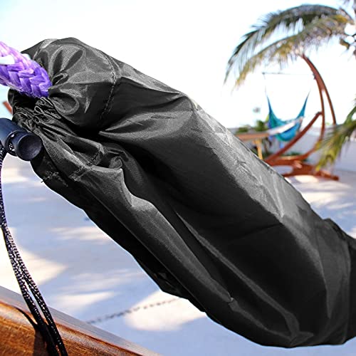 Selugove Camping Hammock Cover Black Thickened Universal Outdoor Protective Waterproof, Dustproof, Sunscreen, Rainproof Cloth, Hammock Sleeve #TOP5