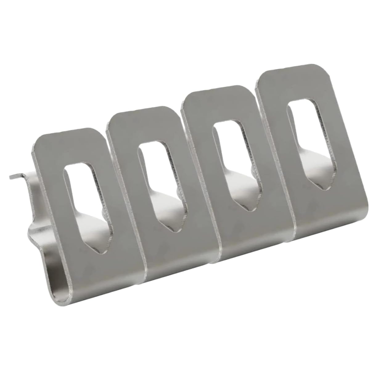 Lurrose 5 Set Clip A Gancio Per Impieghi Gravosi Gancio Da Cintura Per Trapano Avvitatore Sostituzione Della Clip Da Cintura Porta Attrezzi Da Cintura Silver 4 Pezzi*5