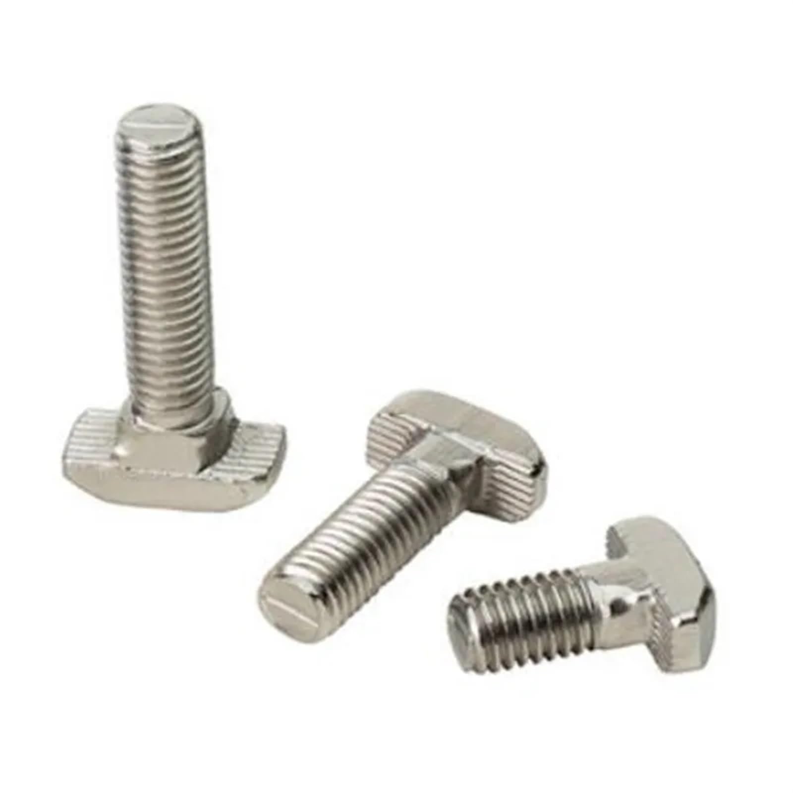 10 szt. aluminiowych łączników śrub z łbem T do profili(20-M5X20)