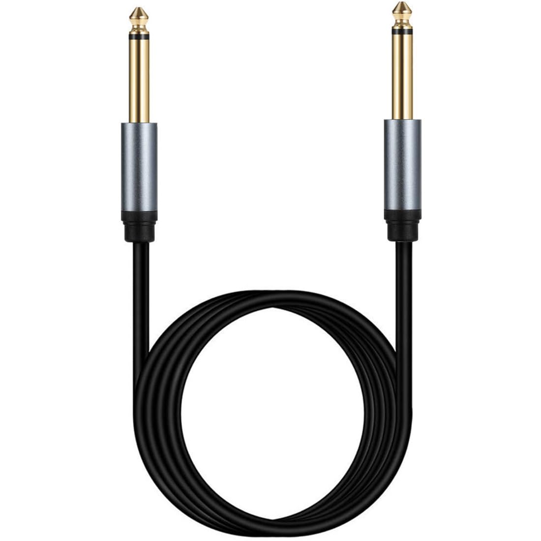 Imaashi Guitar Cable, 1/4 Inch TS Mono to Mono Audio Cable, 6.35mm Male to Male Metal Plug, Instrument Cable for Electric/Base Guitar, Amplifier, Audio Interface, Mixing Consoles -1.5 Meter Multicolor-image-35