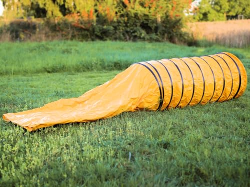 vabiono Agility Profi Sack-Tunnel für Hunde - Hundetunnel 60x300cm Spieltunnel Agilitytunnel Hundehöhle ST