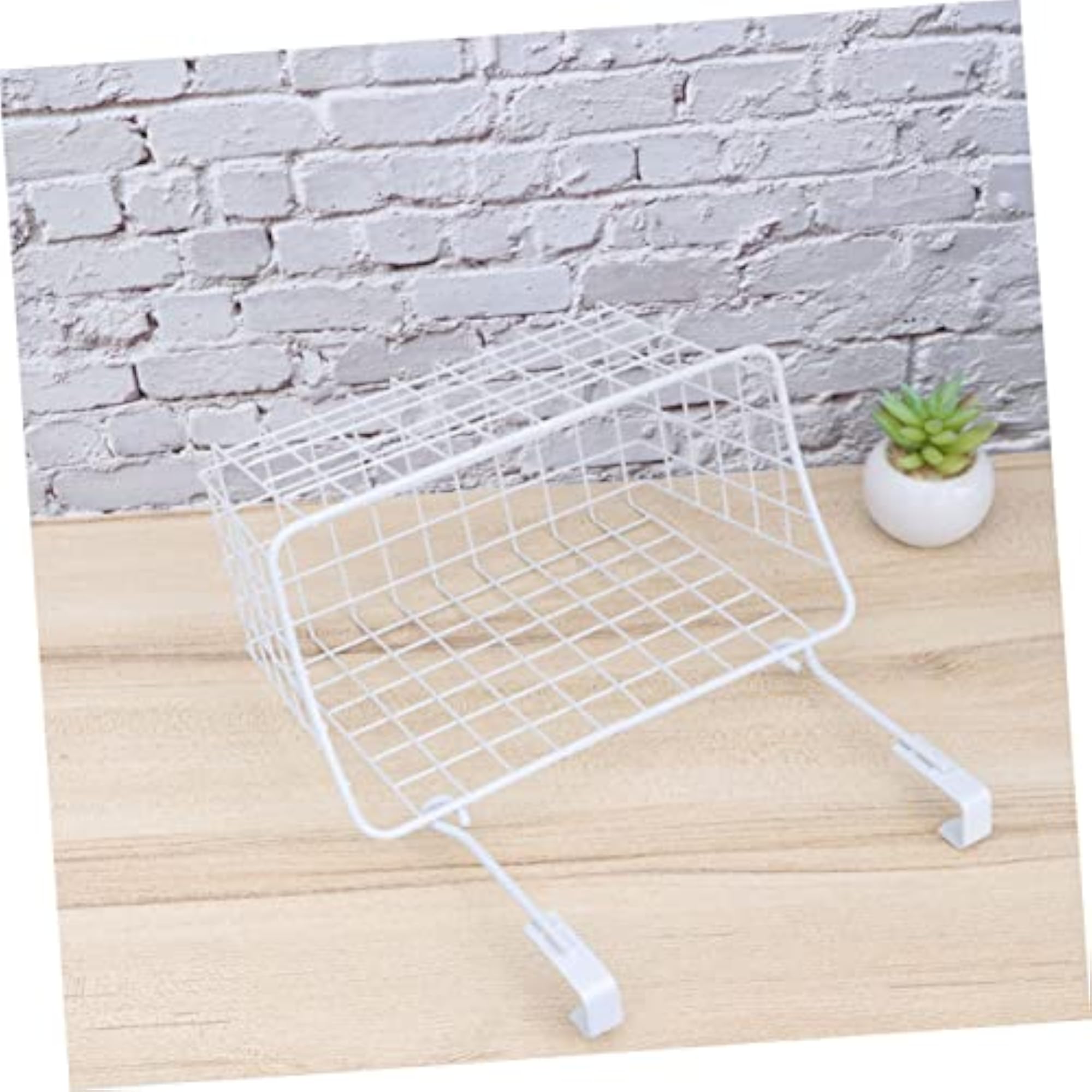 Bathroom Decor Storage Box with Door Hanging Rack, Easy Install