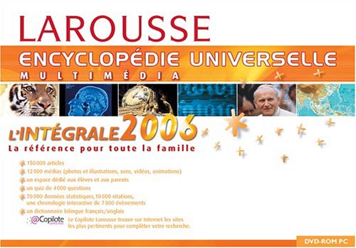 Larousse Encyclopédie Universelle Intégrale 2006 DVD-Rom (vf)
