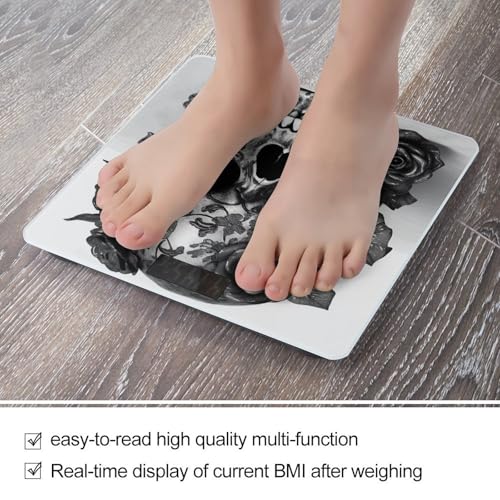 Báscula digital de baño precisa con vidrio templado miniatura 5