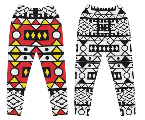Pantalon de sport femme imprimé Ankara pour cours de Kizomba et Semba