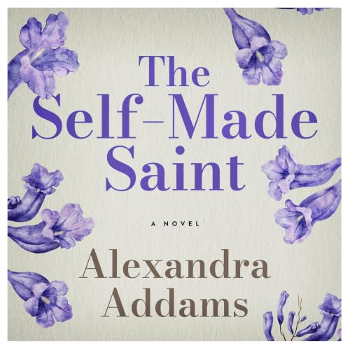 Diseño de la portada del título The Self-Made Saint