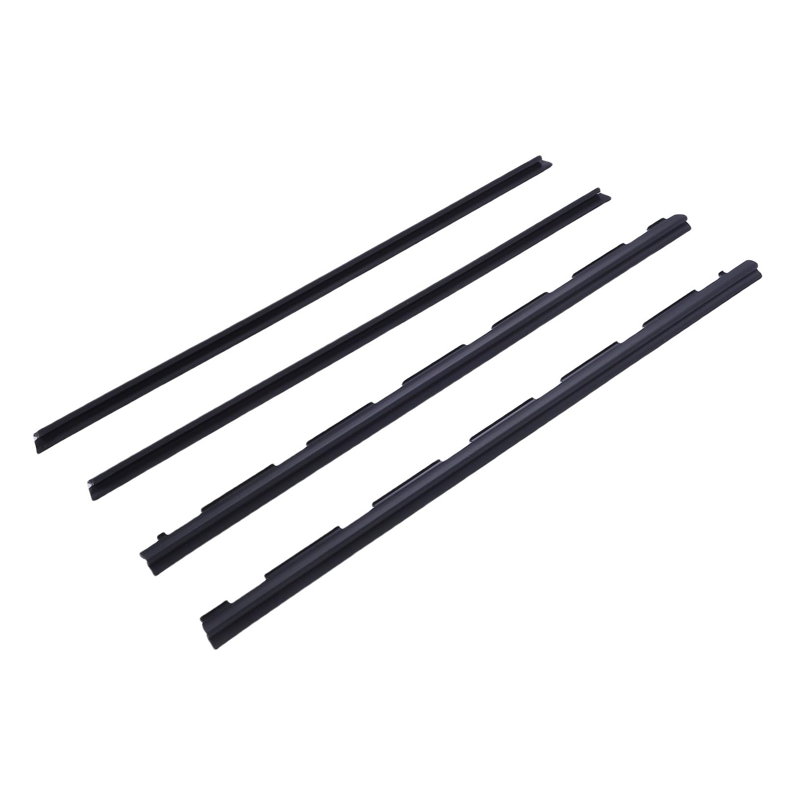 RiToEasysports 4 szt. Uszczelki Okienne Zestaw Gumowych Pasków do Zamiatania Okien z Wewnętrznymi Uszczelkami Zewnętrznymi OEM 15991405 15991406 dla C Pickup 1973 1987 i 1500 1988 1998