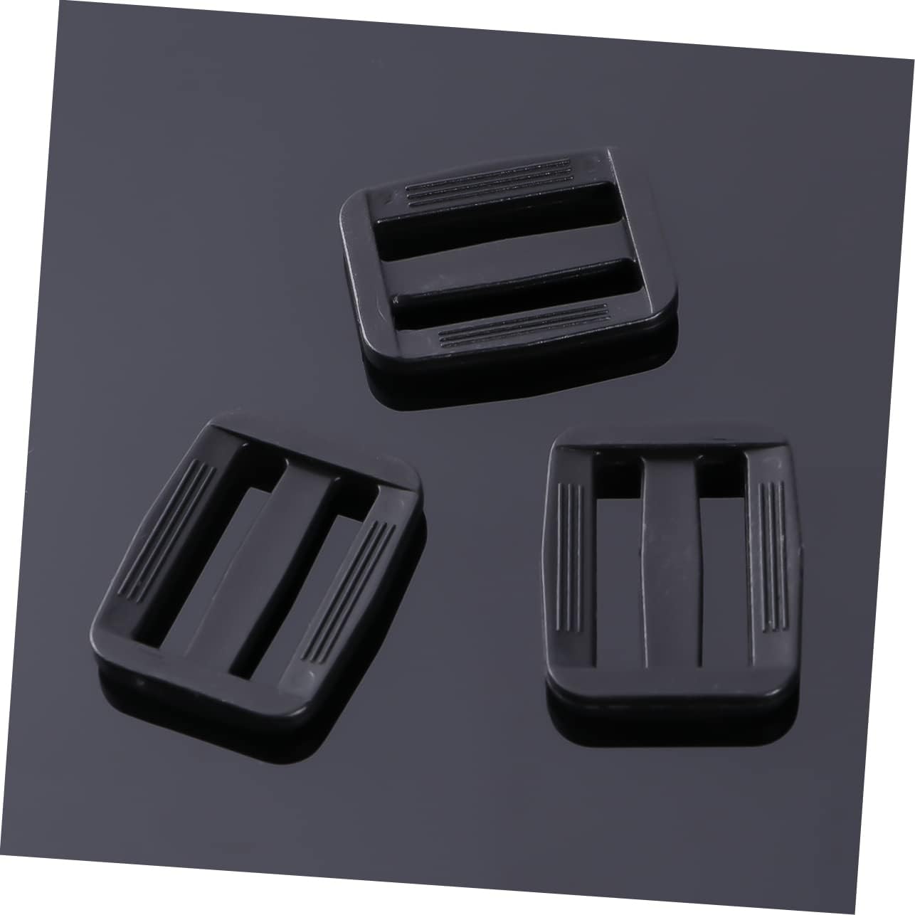Plastic Single Hole Spring Stopper 20 Pcs Cord Locks for Lanyard Bag Clothing Tent Drawstring Toggle Fasteners