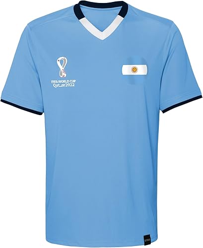 Outerstuff International Soccer - Camiseta clásica de manga corta para hombre de la Copa Mundial de la FIFA