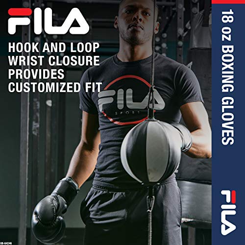 image for FILA Accessories Boxing Gloves for Men & Women - Kickboxing, Heavy Bag
