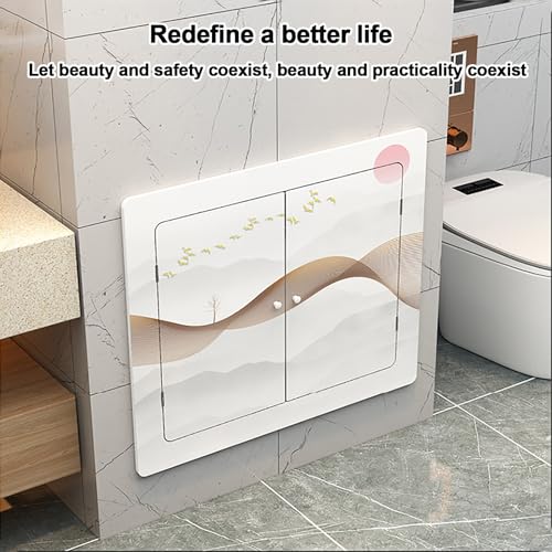 Estante para radiador de 2 puertas cubreradiador decorativo de salon L70xH7 5