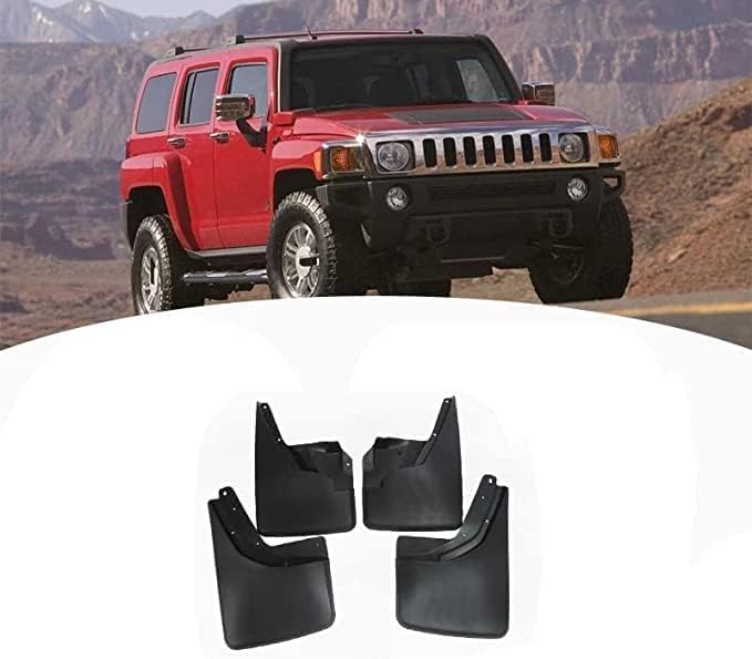 Guardabarros para Hummer H3 sin taladrar: protege tu coche de barro y piedras