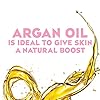 OGX Radiant Glow + Argan Oil of Morocco Extra Hydrating Body Lotion for Dry Skin, Nourishing Creamy Body & Hand Cream for Silky Soft Skin, Paraben-Free, Sulfated-Surfactants Free, 19.5 fl oz