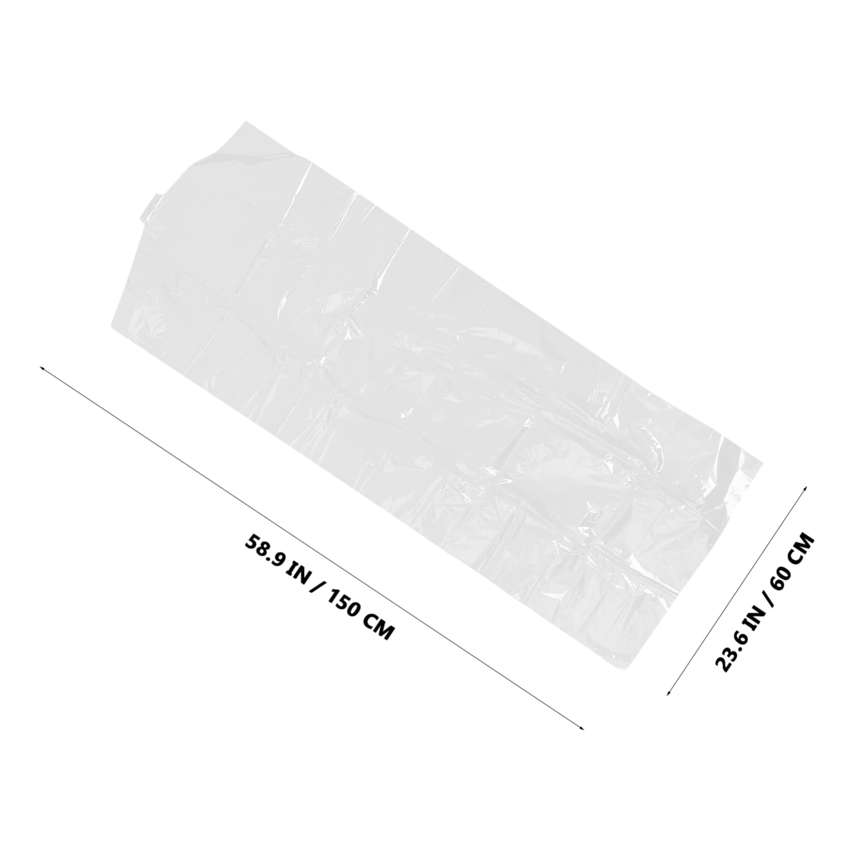 Sosoport 30piezas Funda Antipolvo para Ropa Transparente Reutilizable Bolsa Colgante para Guardar Trajes y Chaquetas Accesorio de Almacenamiento Ligero Armario Casa y Oficina